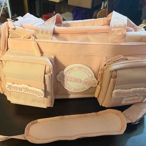 WolfPak " the Dream is Real " light pink rare sold out WOLFPAK mini duffle bag